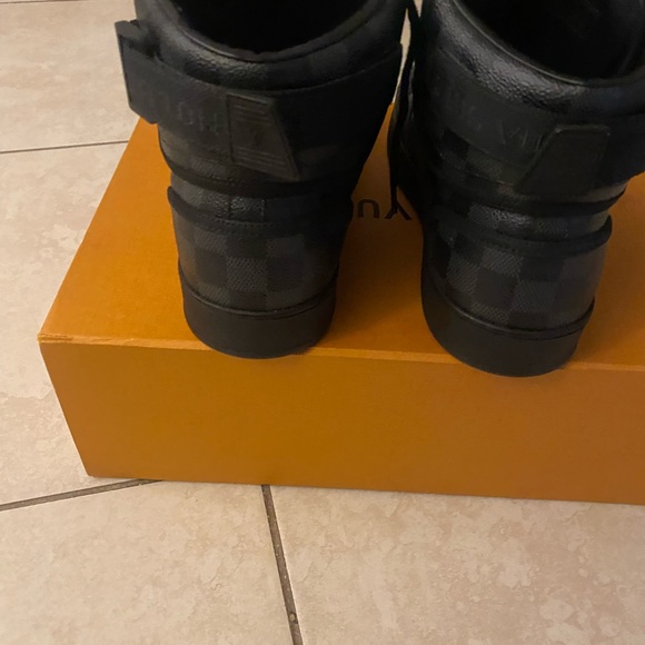 Authentic Louis Vuitton sneakers and crossbody bag